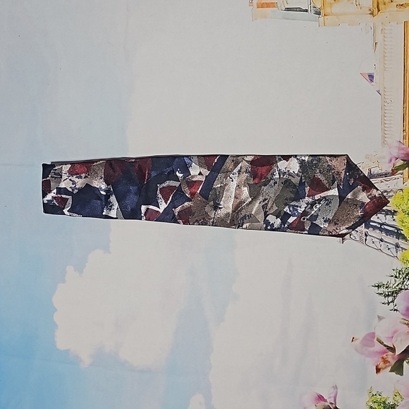 Oscar De La Renta Studio‎ Polyester Silk Blend Tie - Picture 2 of 6